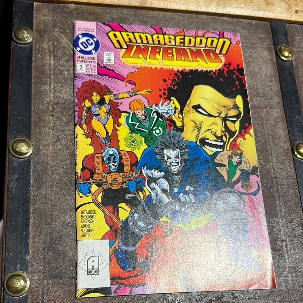 DC Comics Armageddon Inferno #3 (1992) Lobo Starfire - Picture 6 of 12